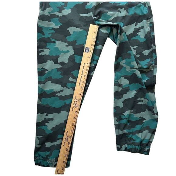 Lululemon Adapted State High Rise Jogger Crop 23” Camo Tidewater Teal Size 6 - Picture 8 of 10